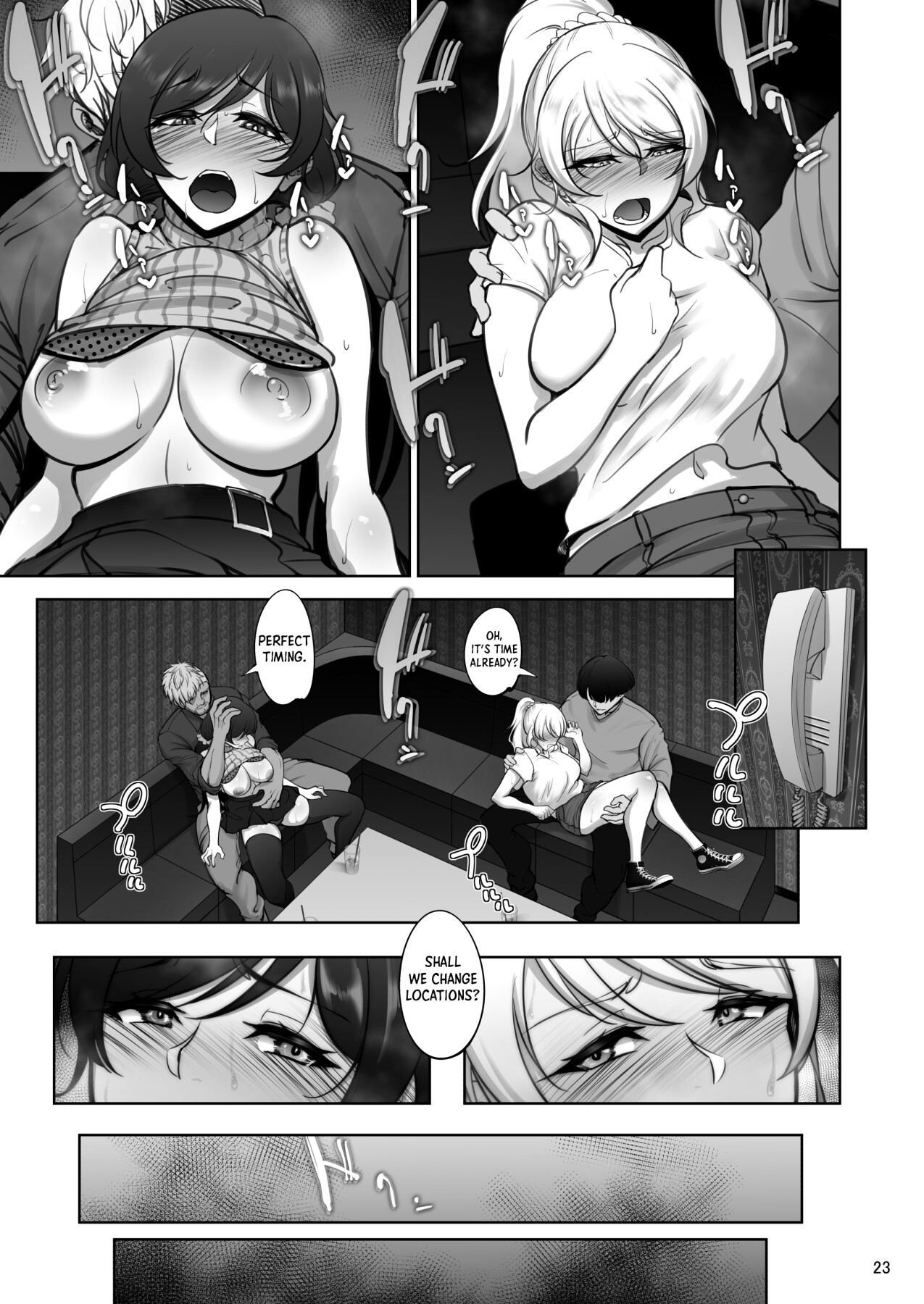 Hentai Manga Comic-The Sex Records of Eli and Nozomi 1-Read-20